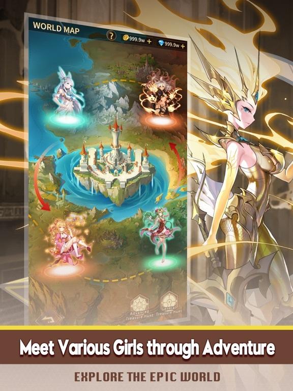 Portada de Girls' Connect: Idle RPG
