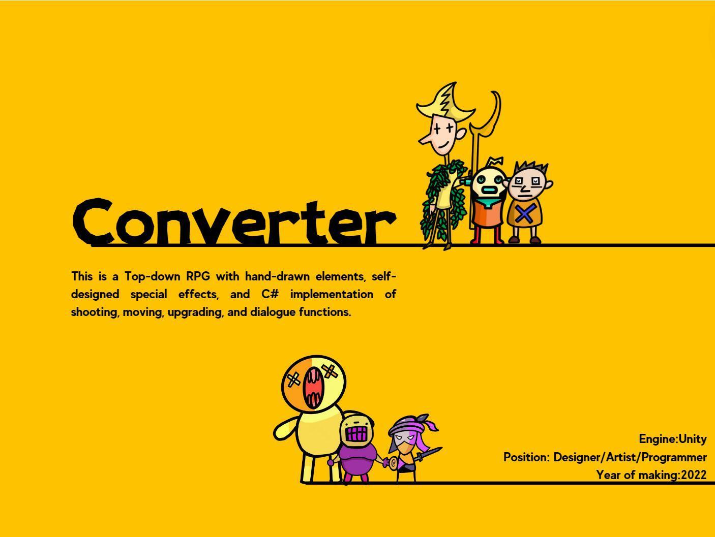 Portada de Converter (Yuhang Fu)