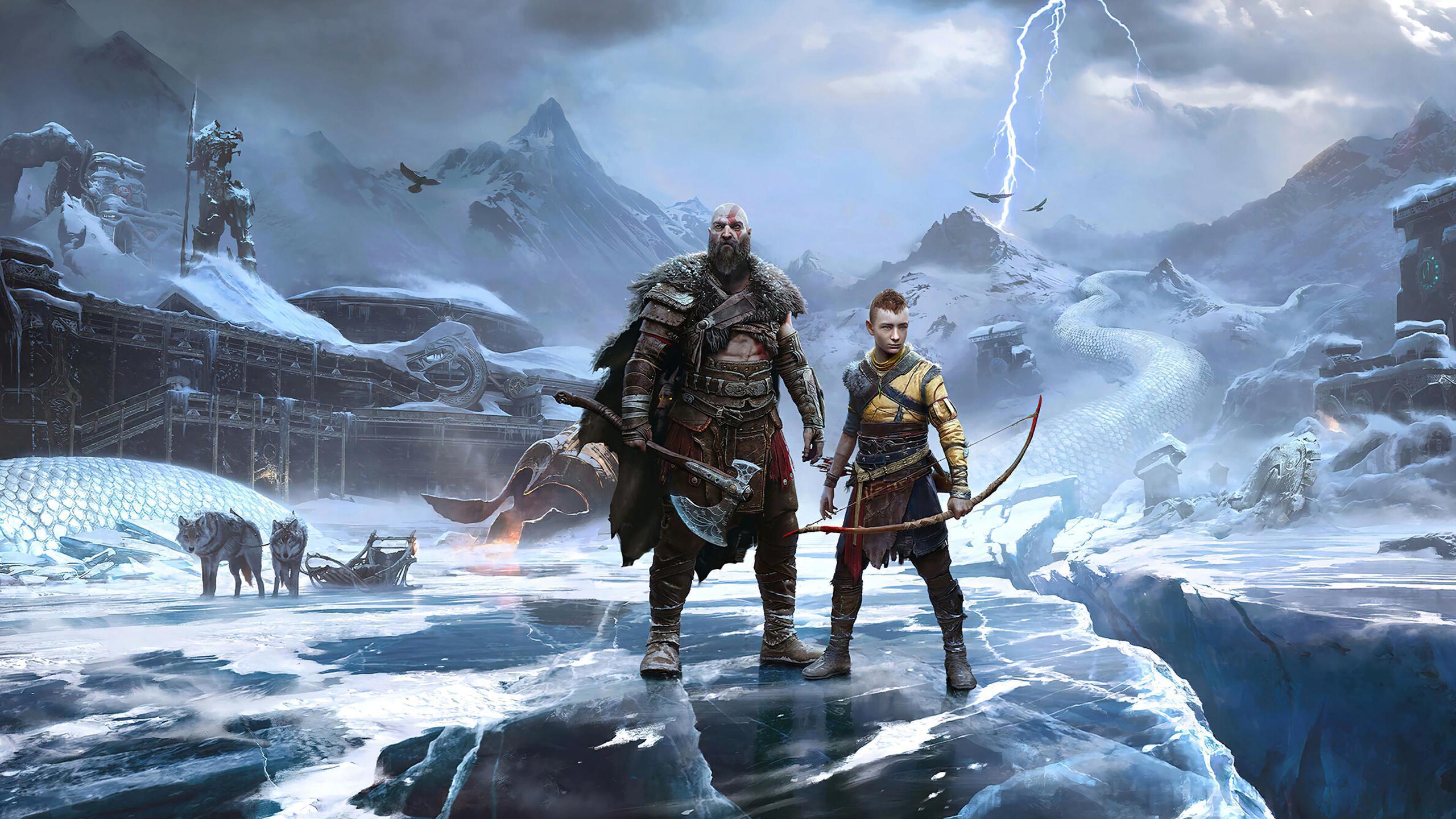 Portada de God of War: Ragnarök