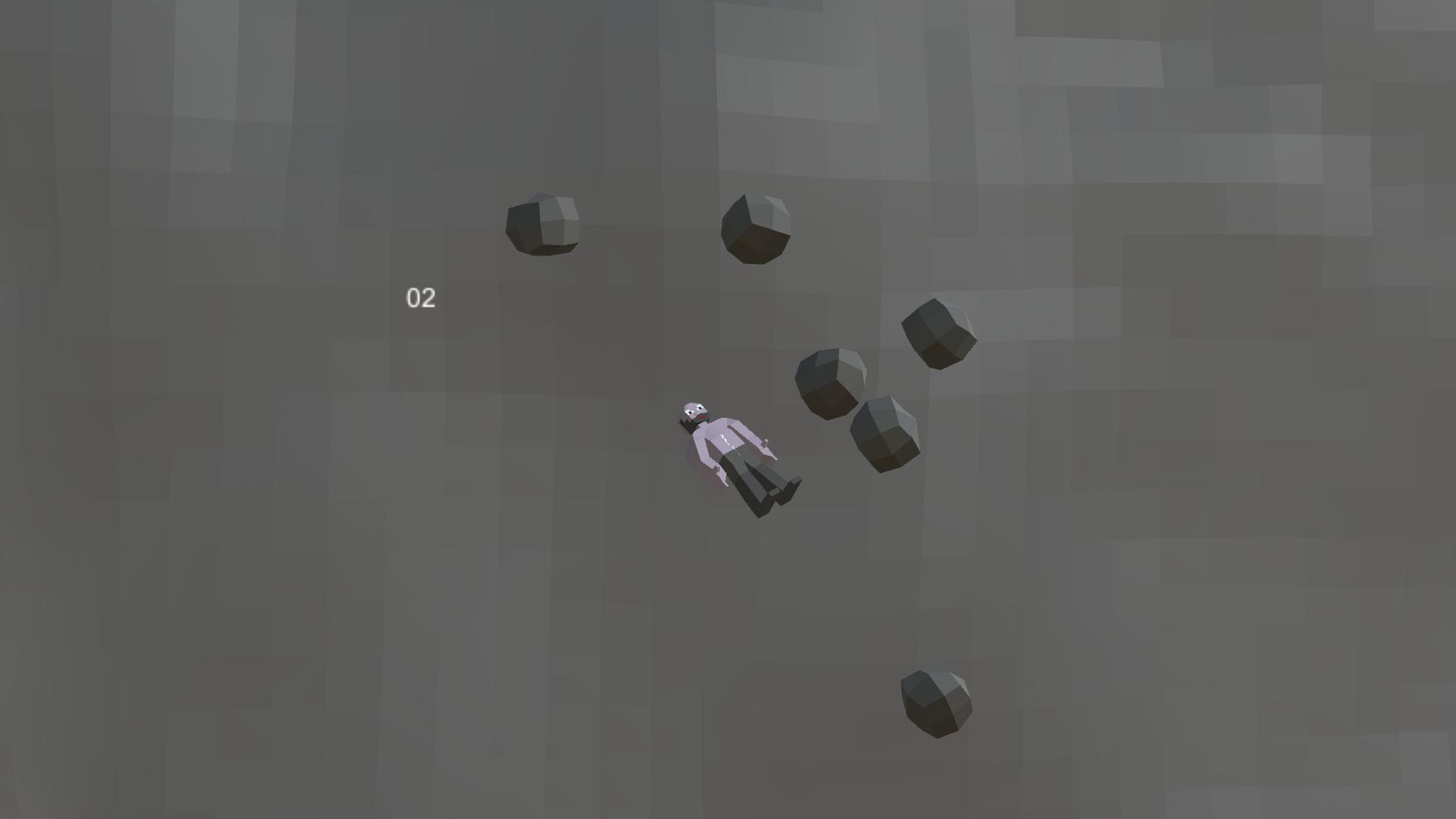 Portada de Kratos falling simulator