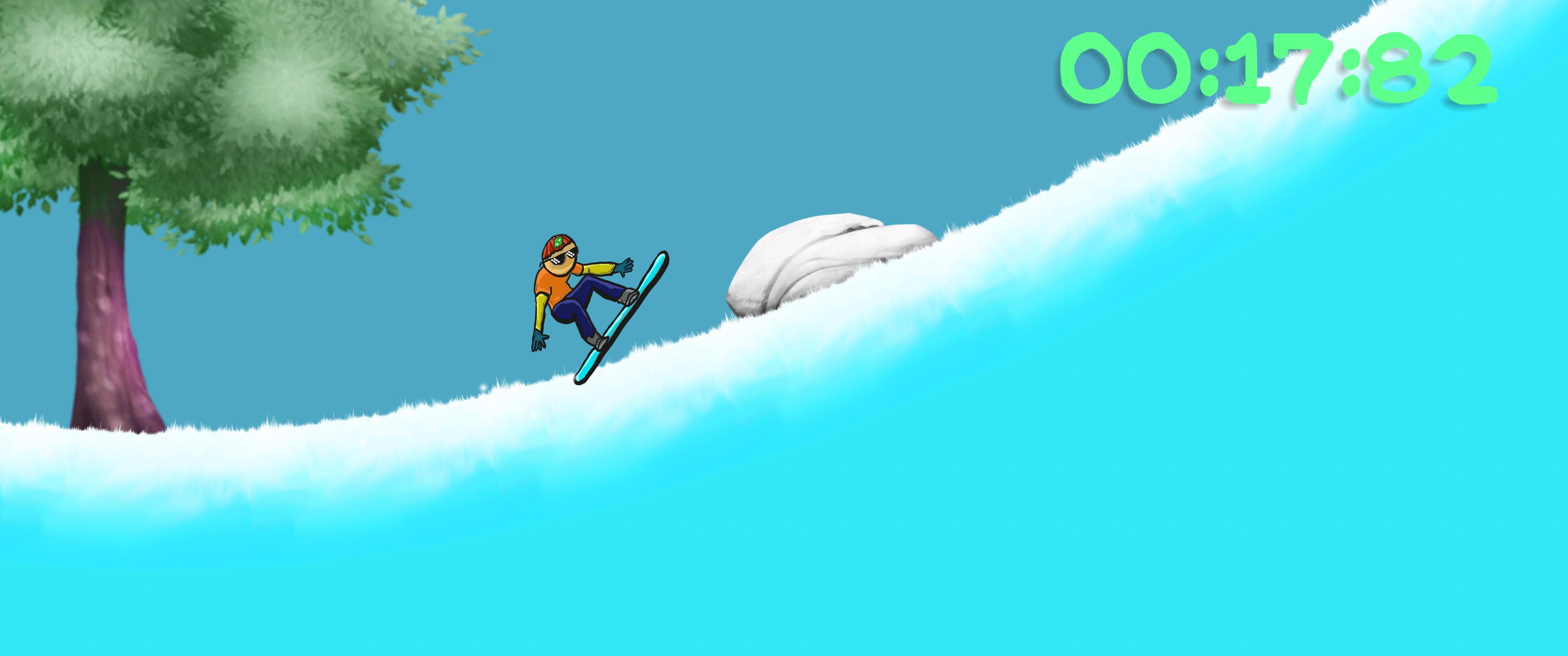 Portada de Snowboarder Game