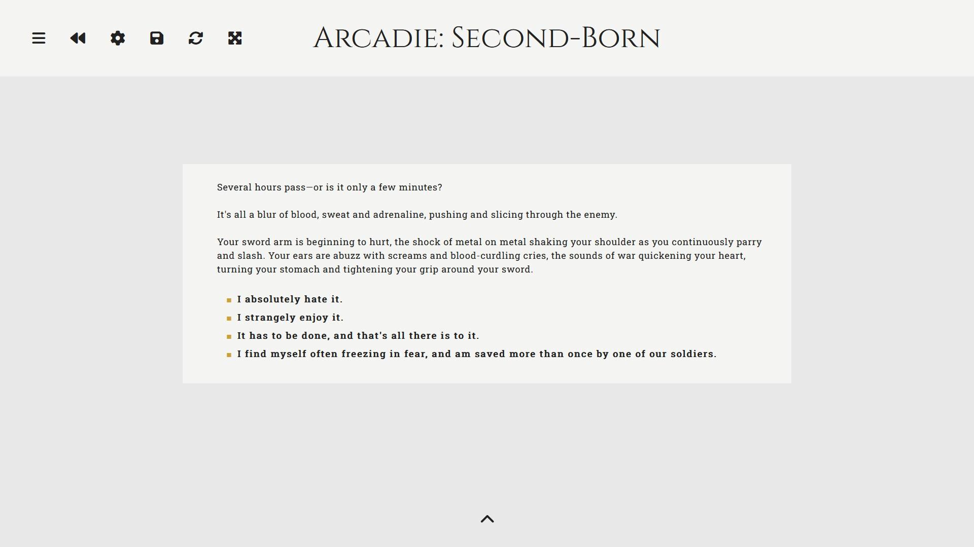 Portada de Arcadie: Second-Born