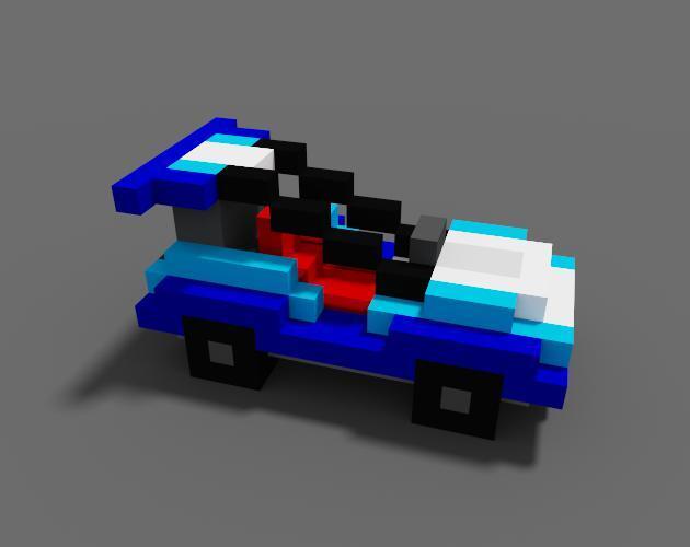 Portada de Voxel Racer - Prototype