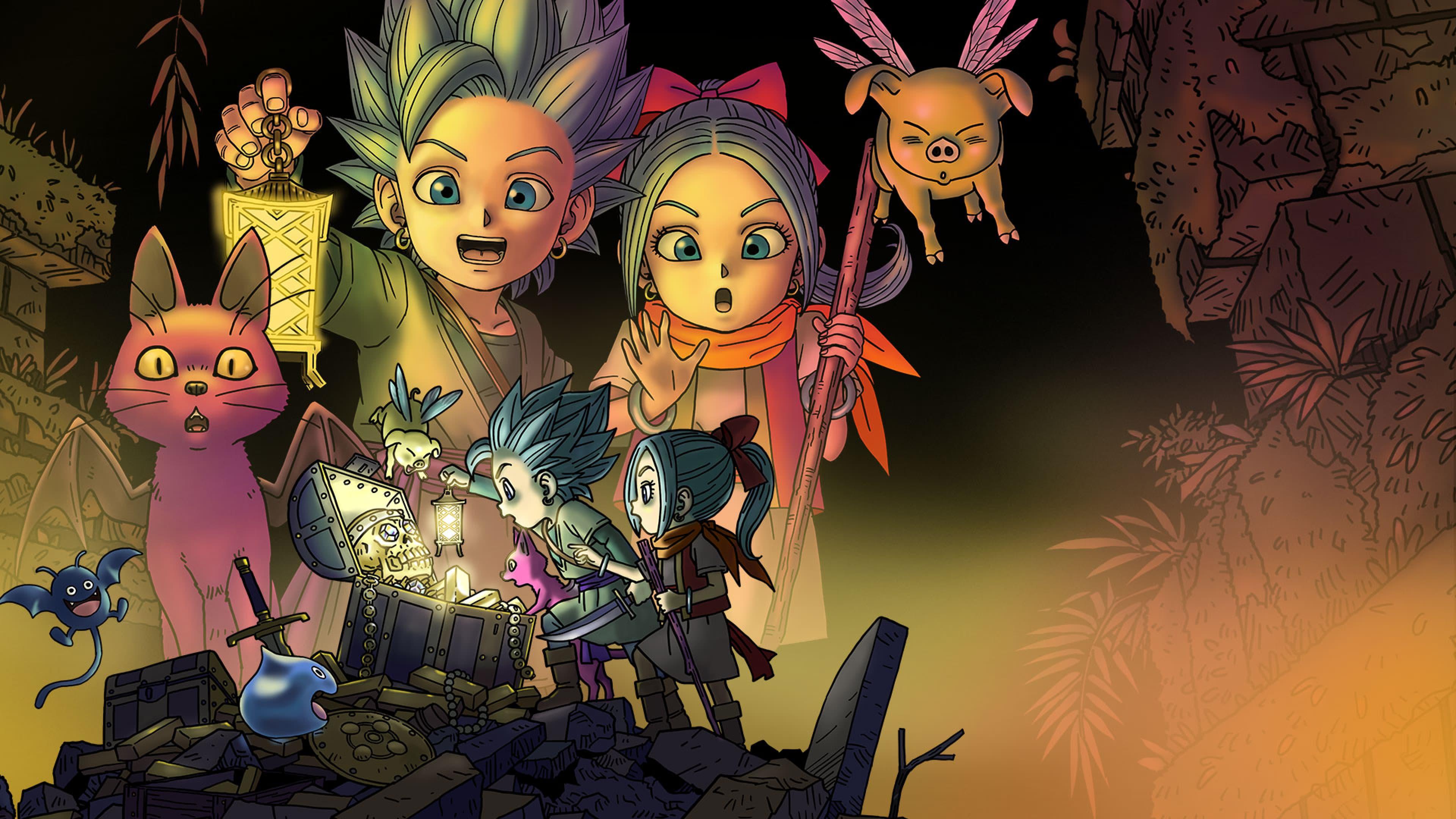 Portada de Dragon Quest Treasures
