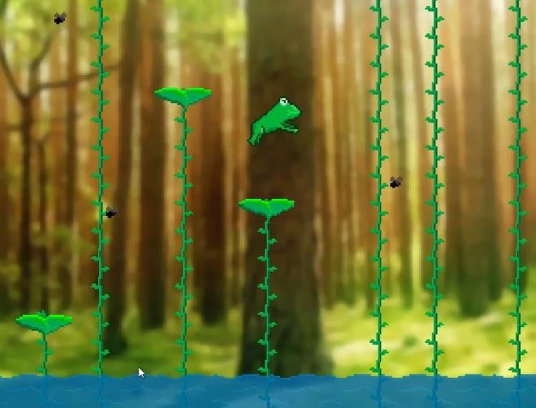 Portada de Frog World (T-Hoff)