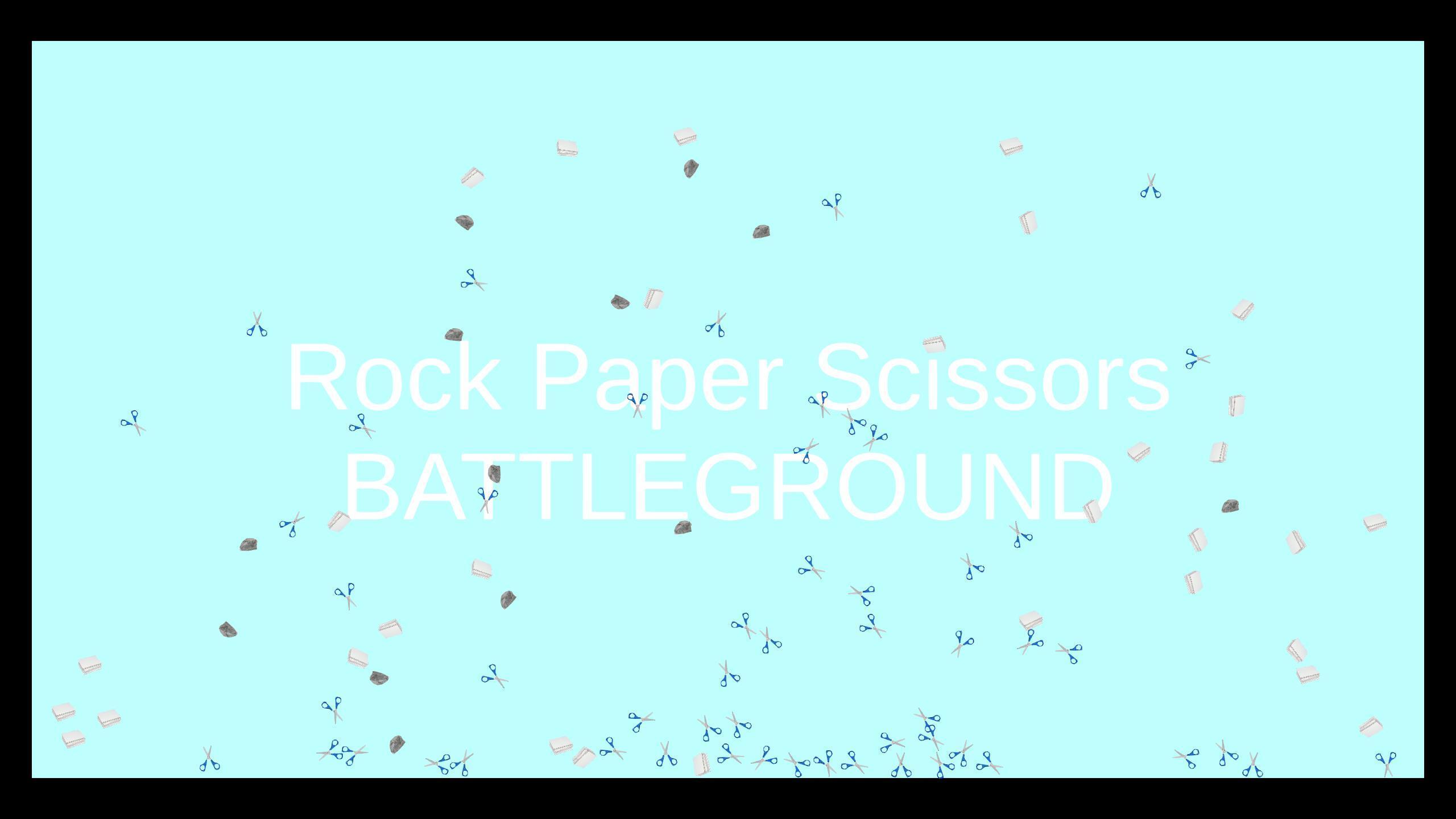 Portada de Rock Paper Scissors BATTLEGROUND