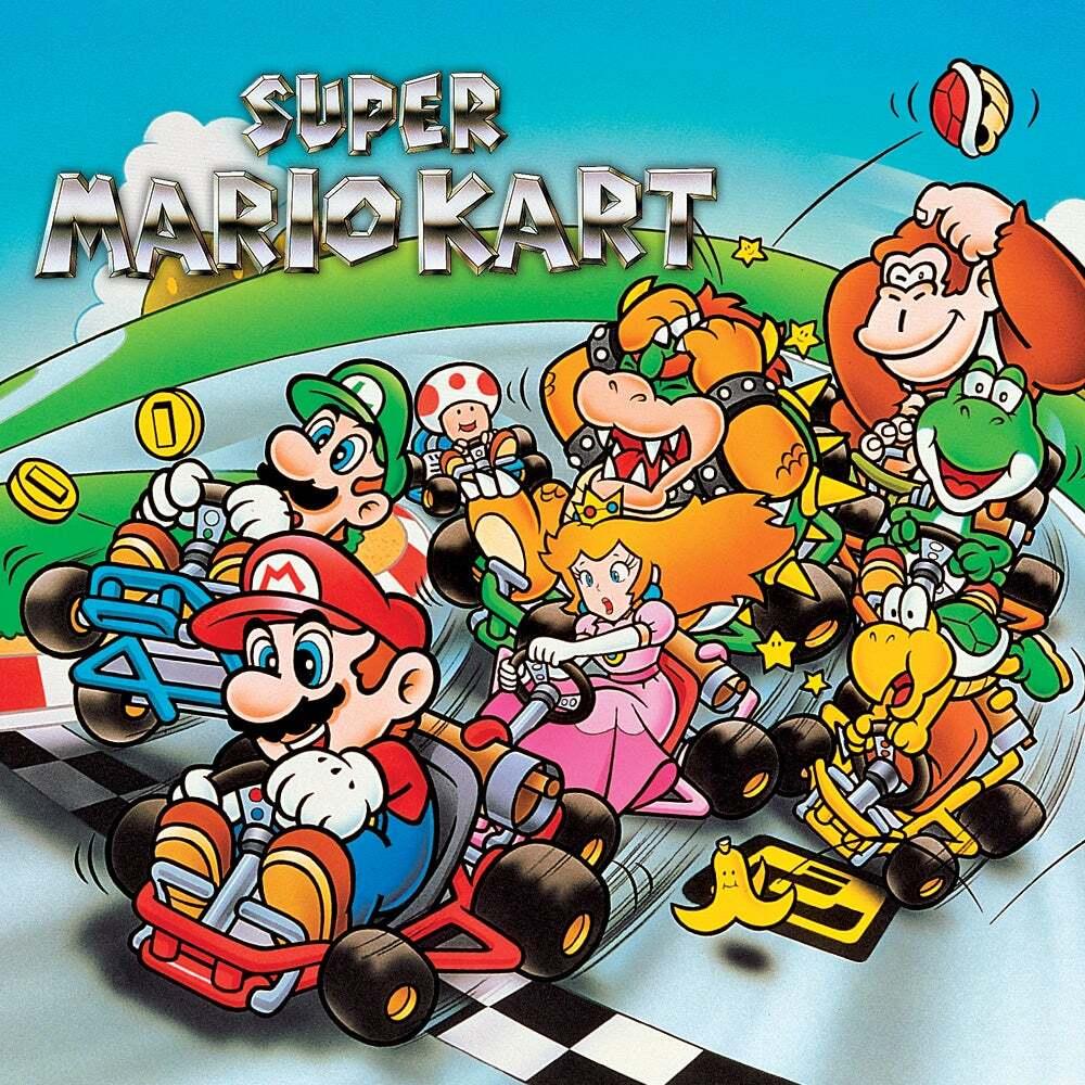 Portada de Super Mario Kart (itch)
