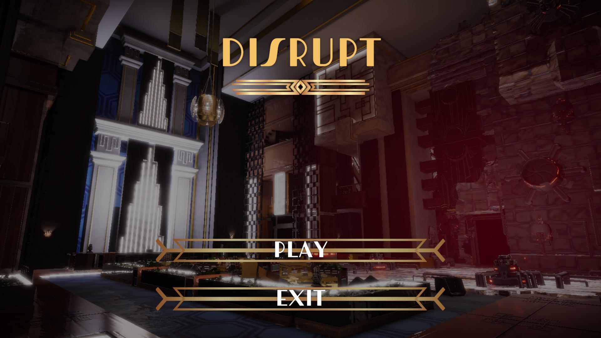 Portada de Disrupt (Keryan Rigal)