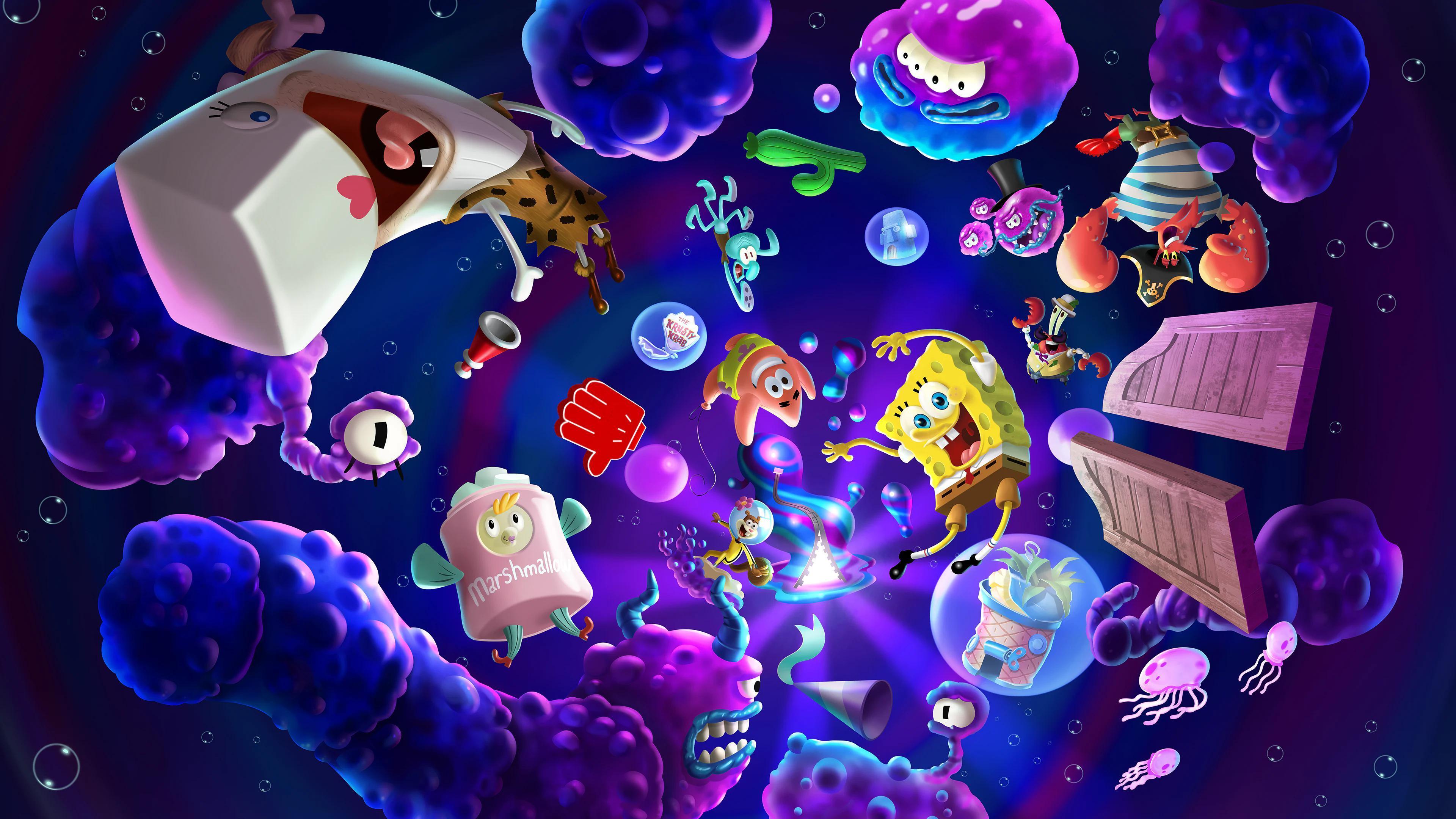 Portada de SpongeBob SquarePants: The Cosmic Shake