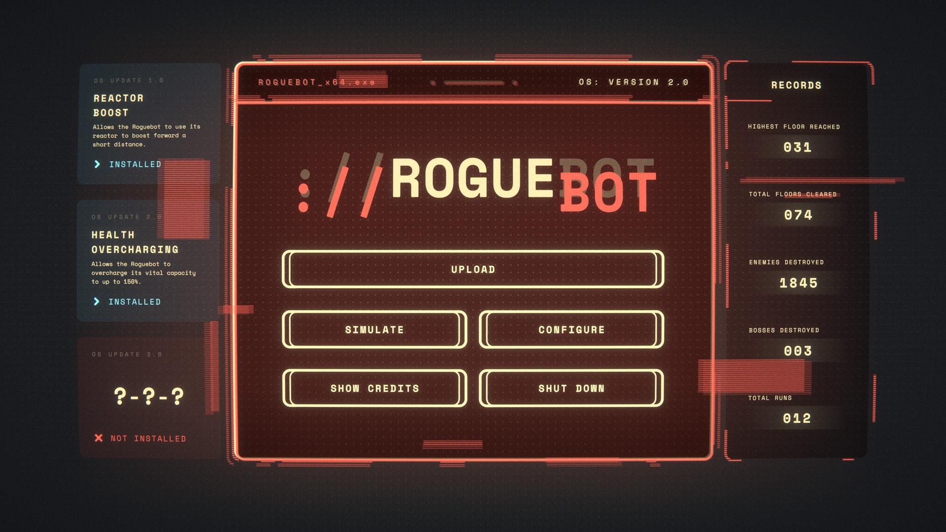 Portada de ROGUEBOT (Leonhard Schnaitl)