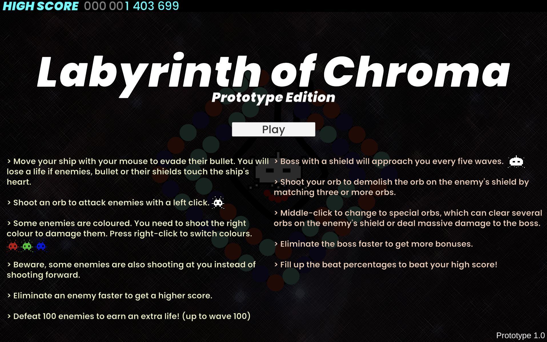 Portada de LabyrinthOfChroma