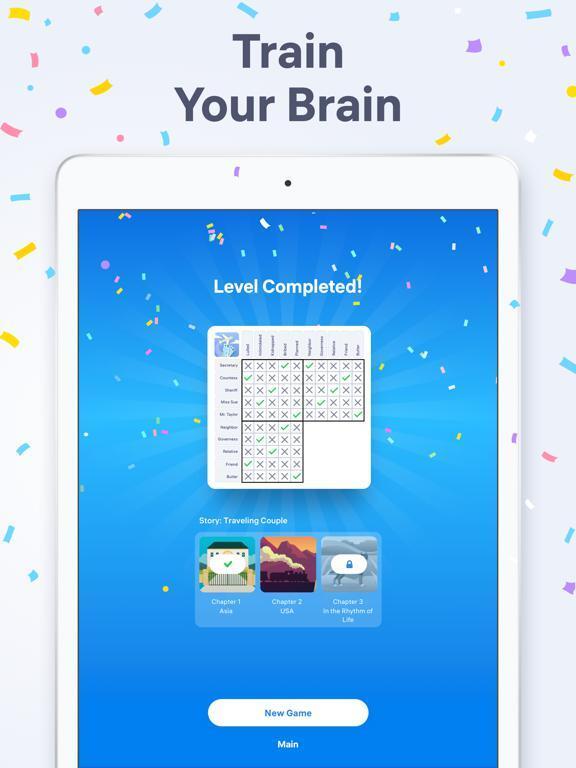 Portada de Logic Puzzles - Clue Game