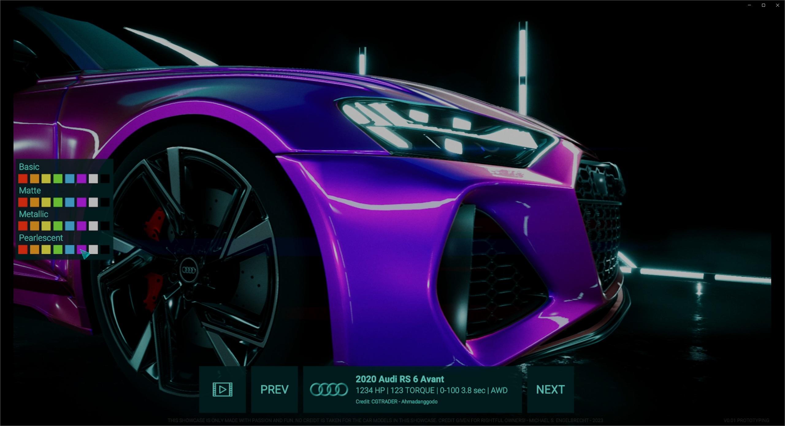 Portada de Project Car Showcase Prototype