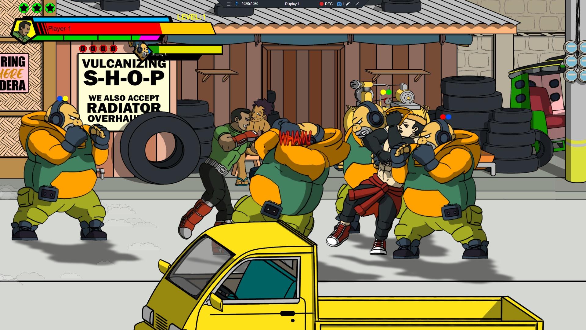 Portada de GRABE 4X4 (Demo 1.0) Free Beat 'em up beatemup