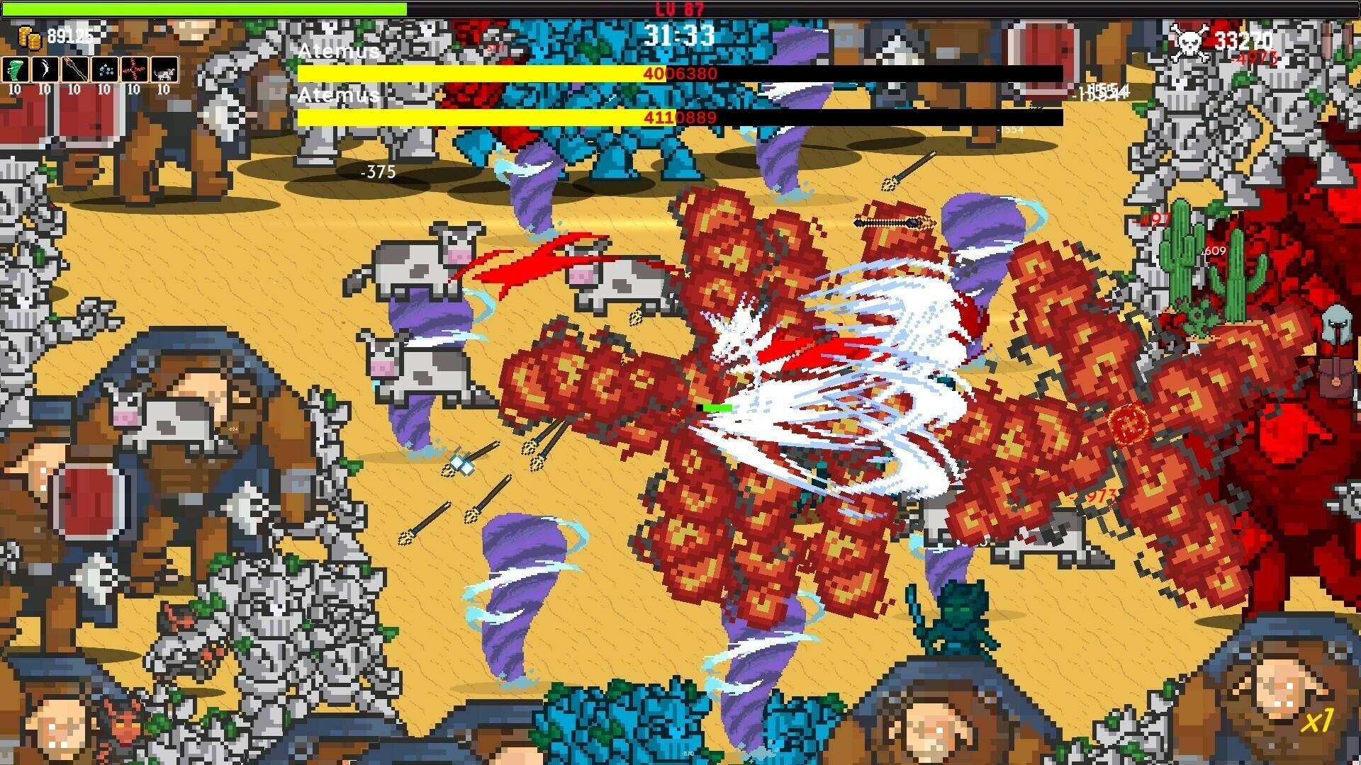 Portada de Pixel Survivors: Roguelike