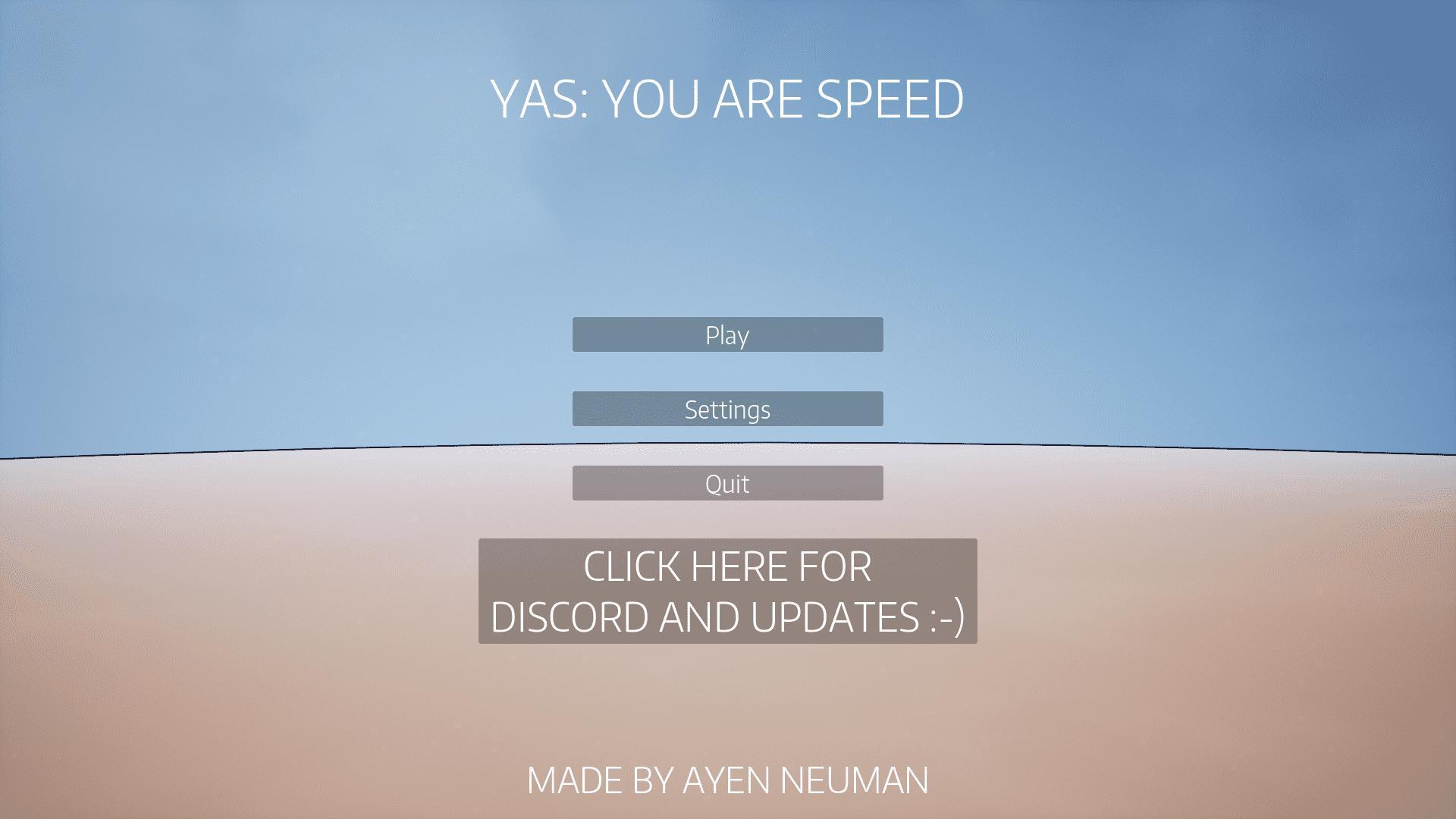 Portada de YAS: You Are Speed