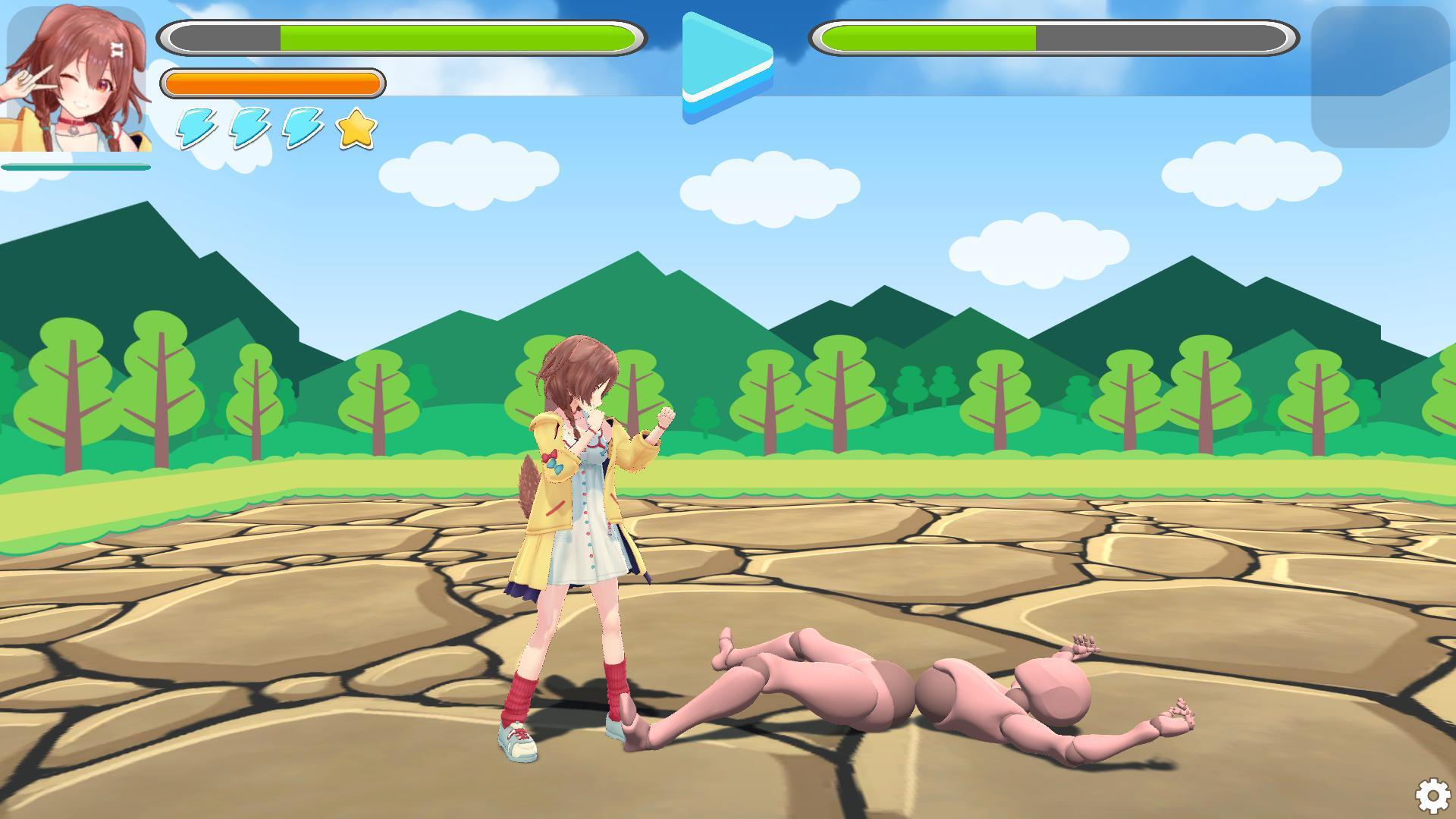 Portada de HoloFighter (Hololive fangame)
