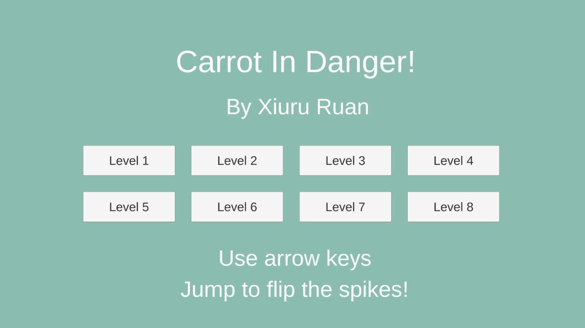 Portada de Carrot In Danger!