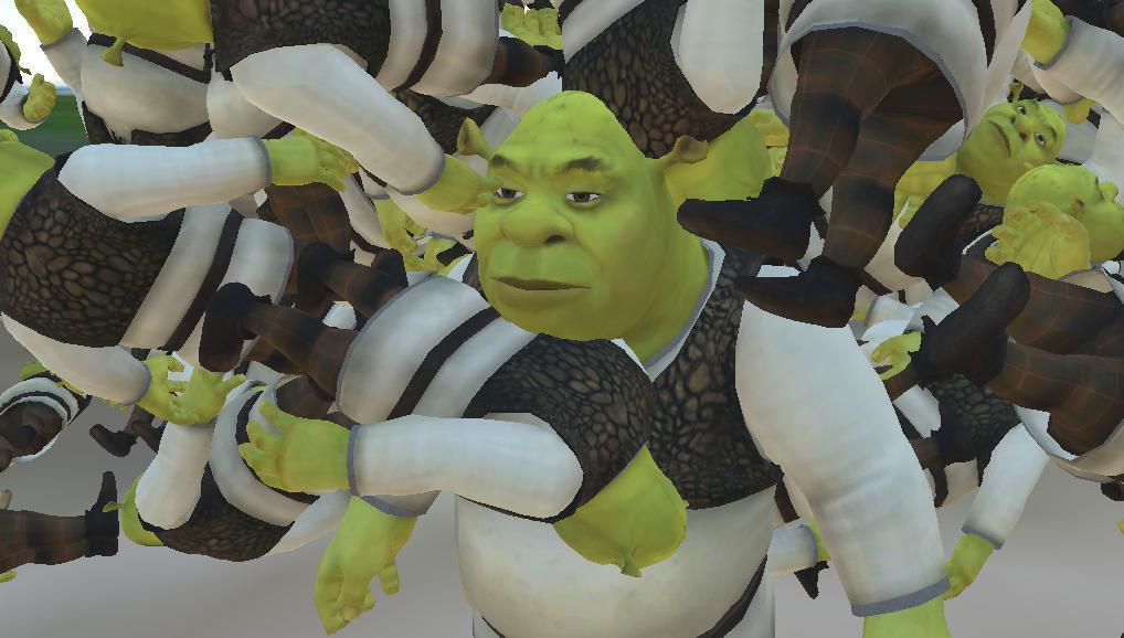 Portada de Shrek vs kids