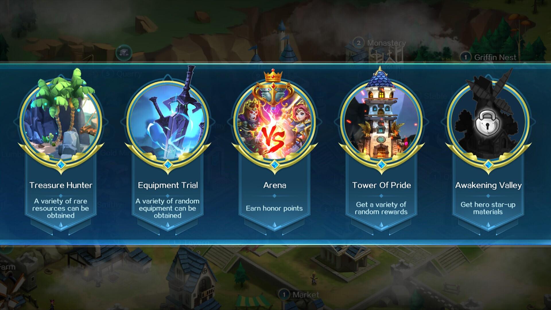 Portada de Knights of Legends