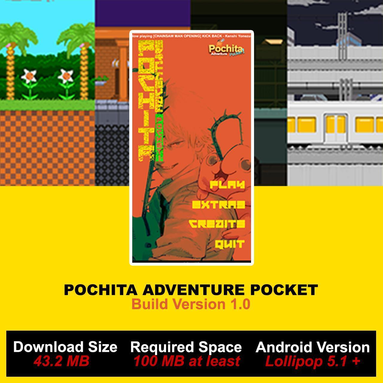 Portada de Pochita Adventure Pocket