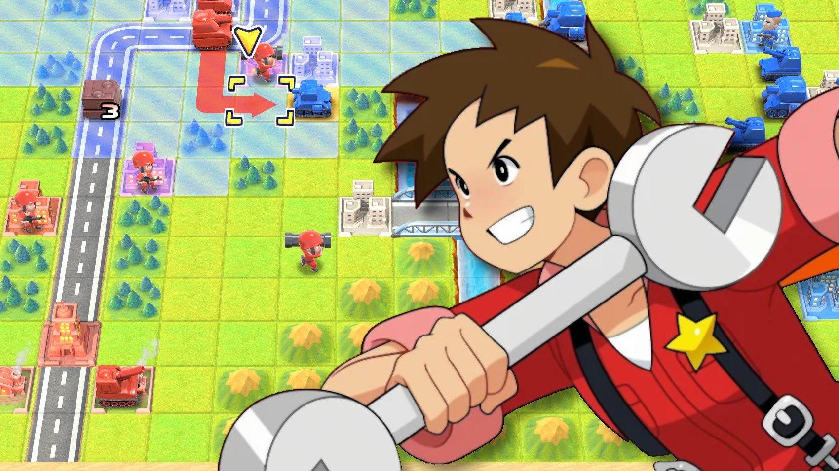 Portada de Advance Wars 1+2: Re-Boot Camp
