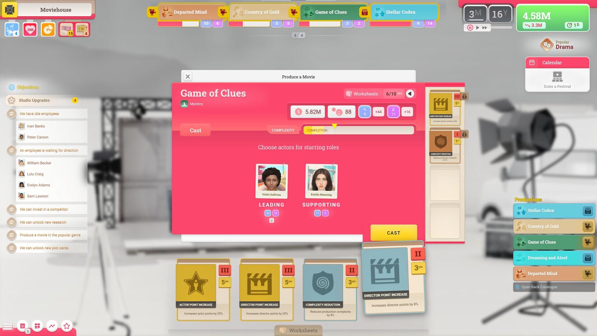 Portada de Moviehouse – The Film Studio Tycoon