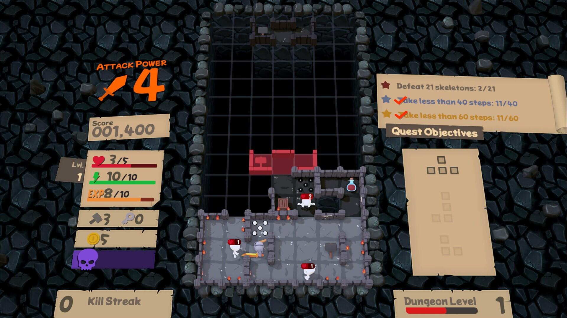 Portada de Blocky Dungeon