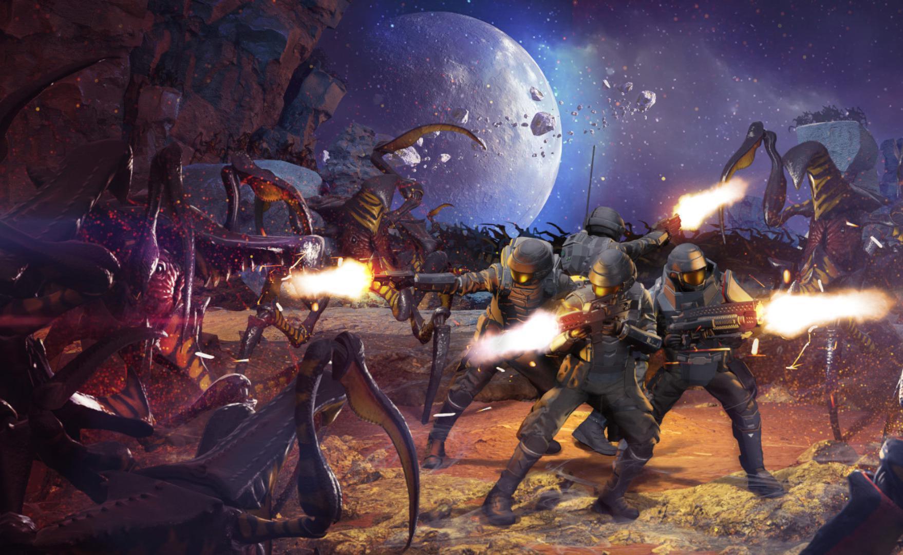 Portada de Starship Troopers: Extermination