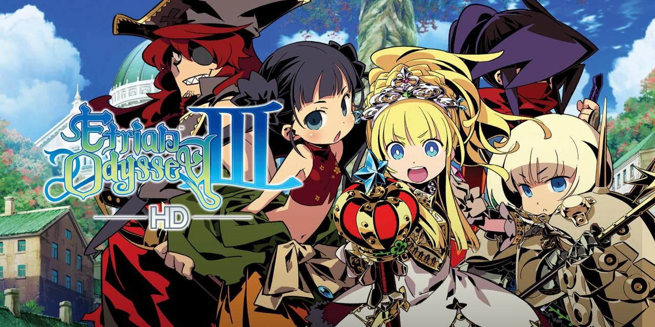 Portada de Etrian Odyssey III HD