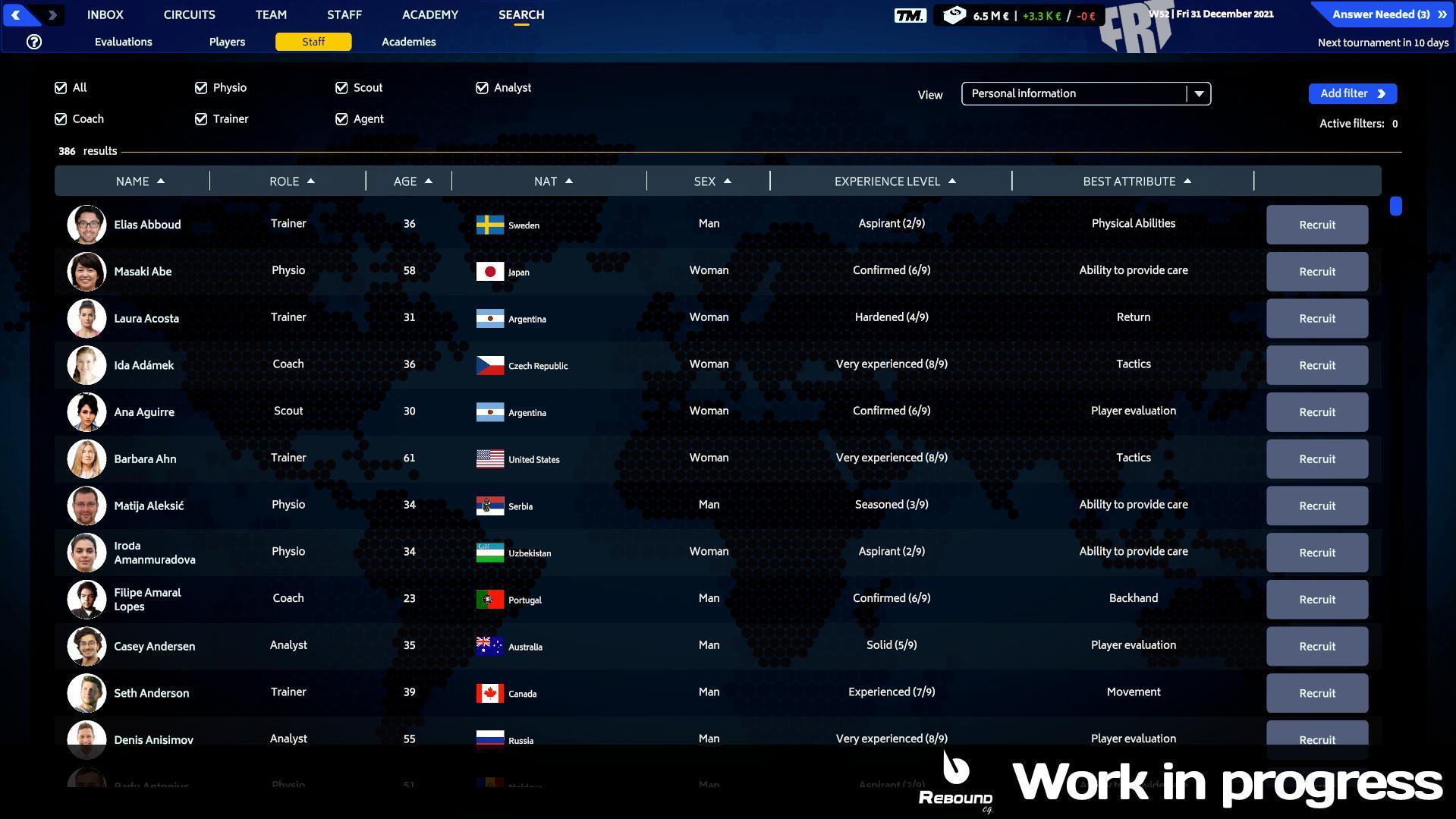 Portada de Tennis Manager 2023