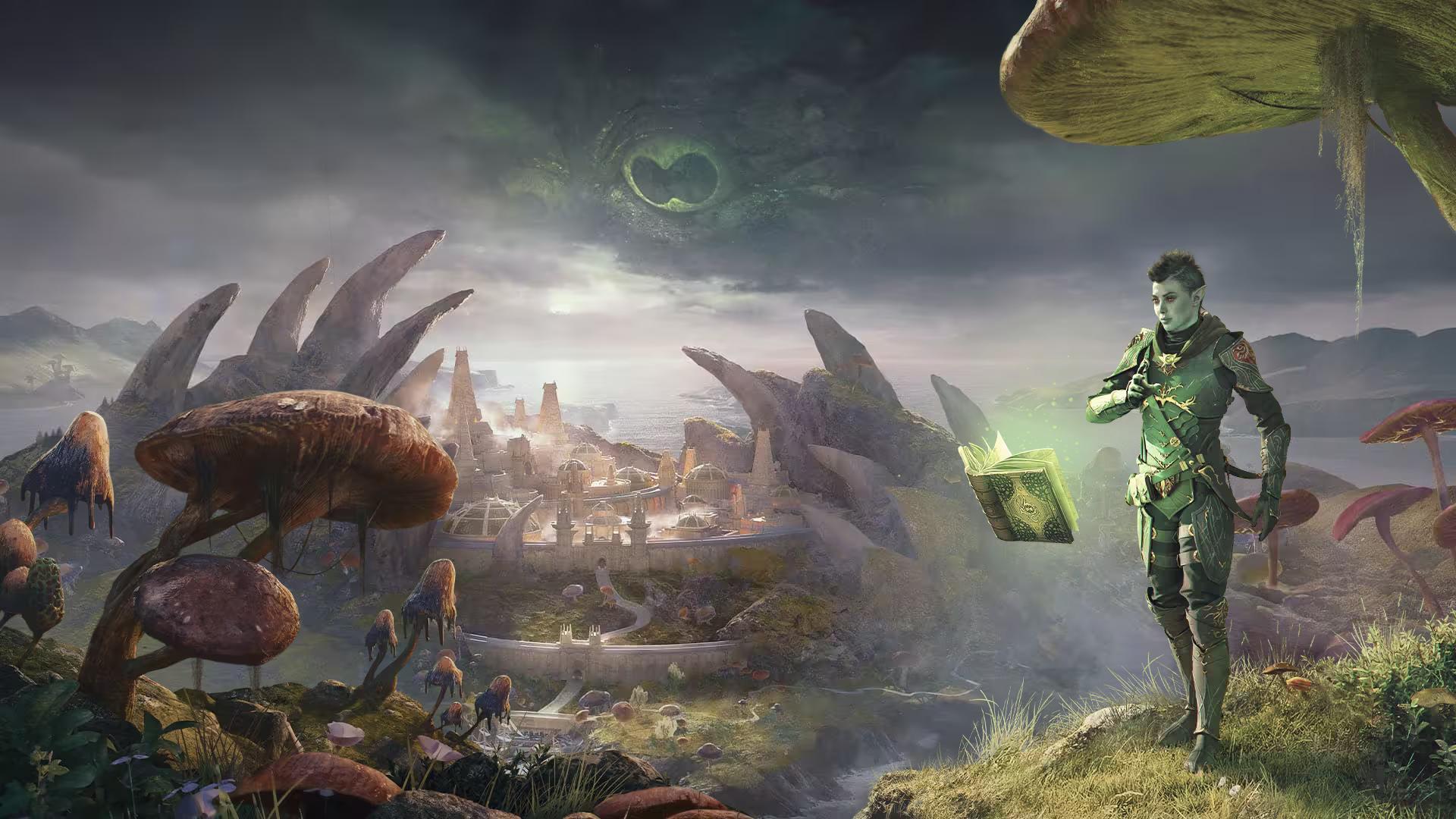 Portada de The Elder Scrolls Online: Necrom