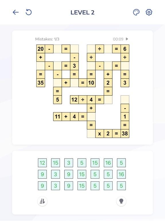 Portada de Math Puzzle Games - Cross Math