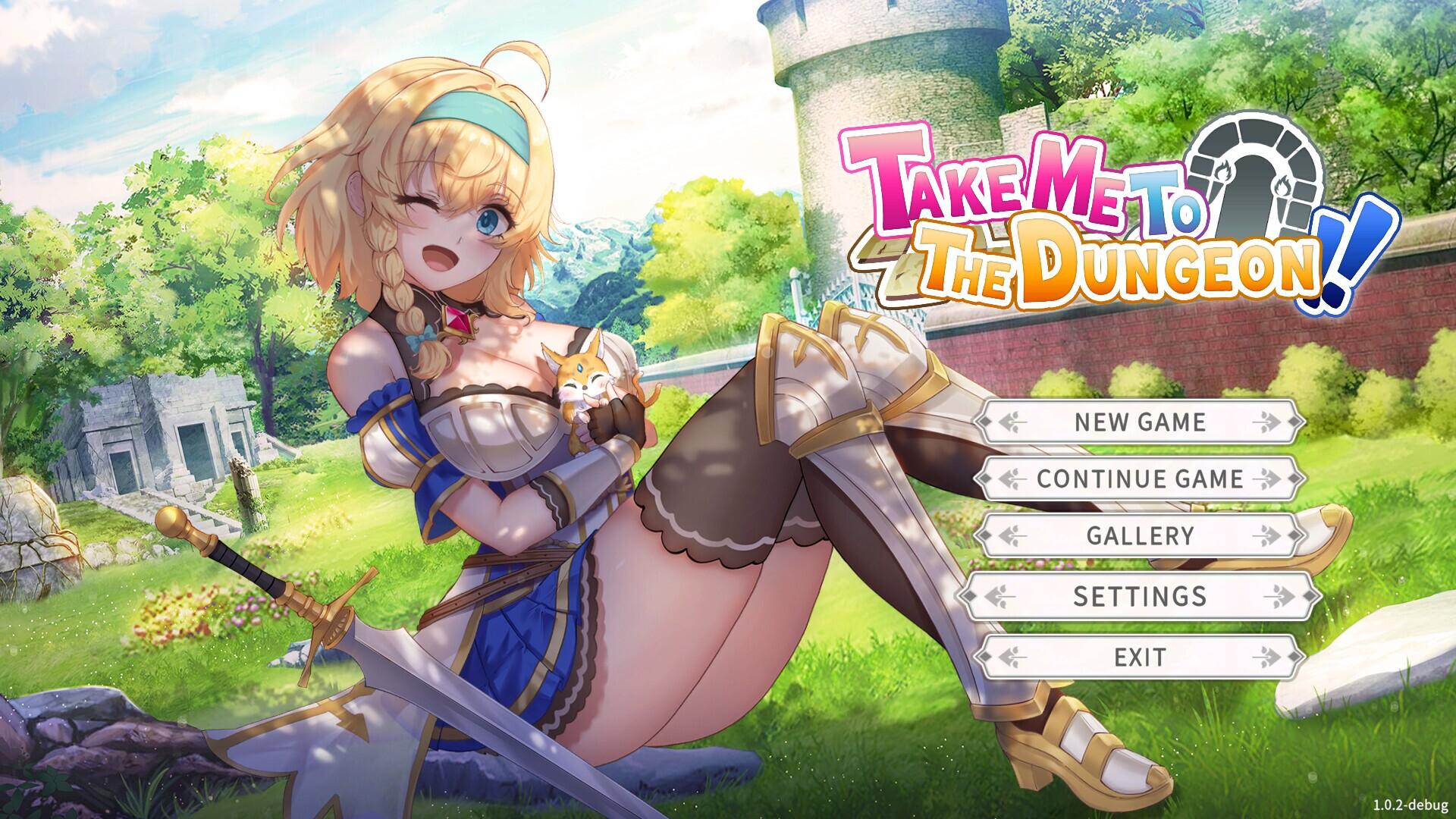 Portada de Take Me To The Dungeon!!