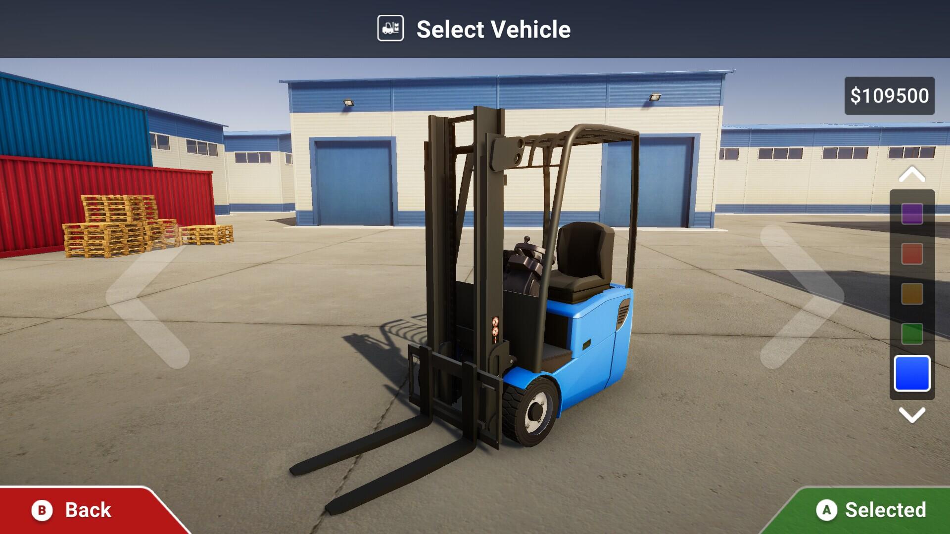 Portada de Forklift Simulator 2023