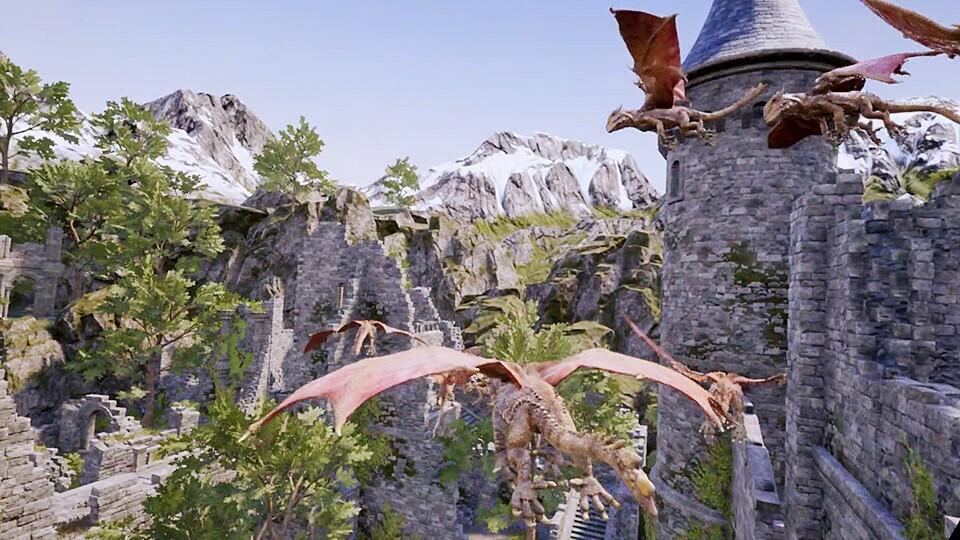 Portada de VR Pterosaur Rock Climbing