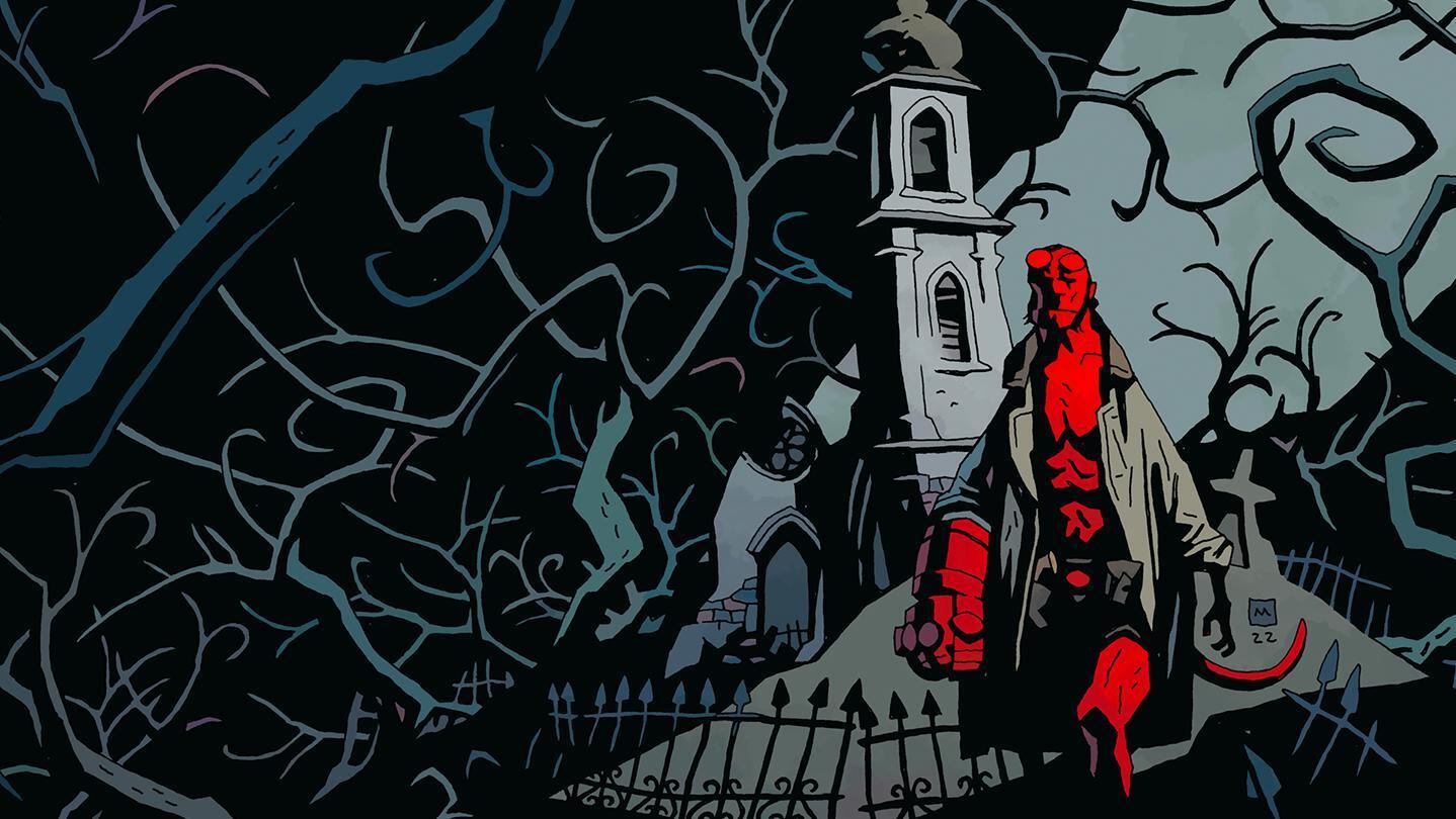 Portada de Hellboy Web of Wyrd