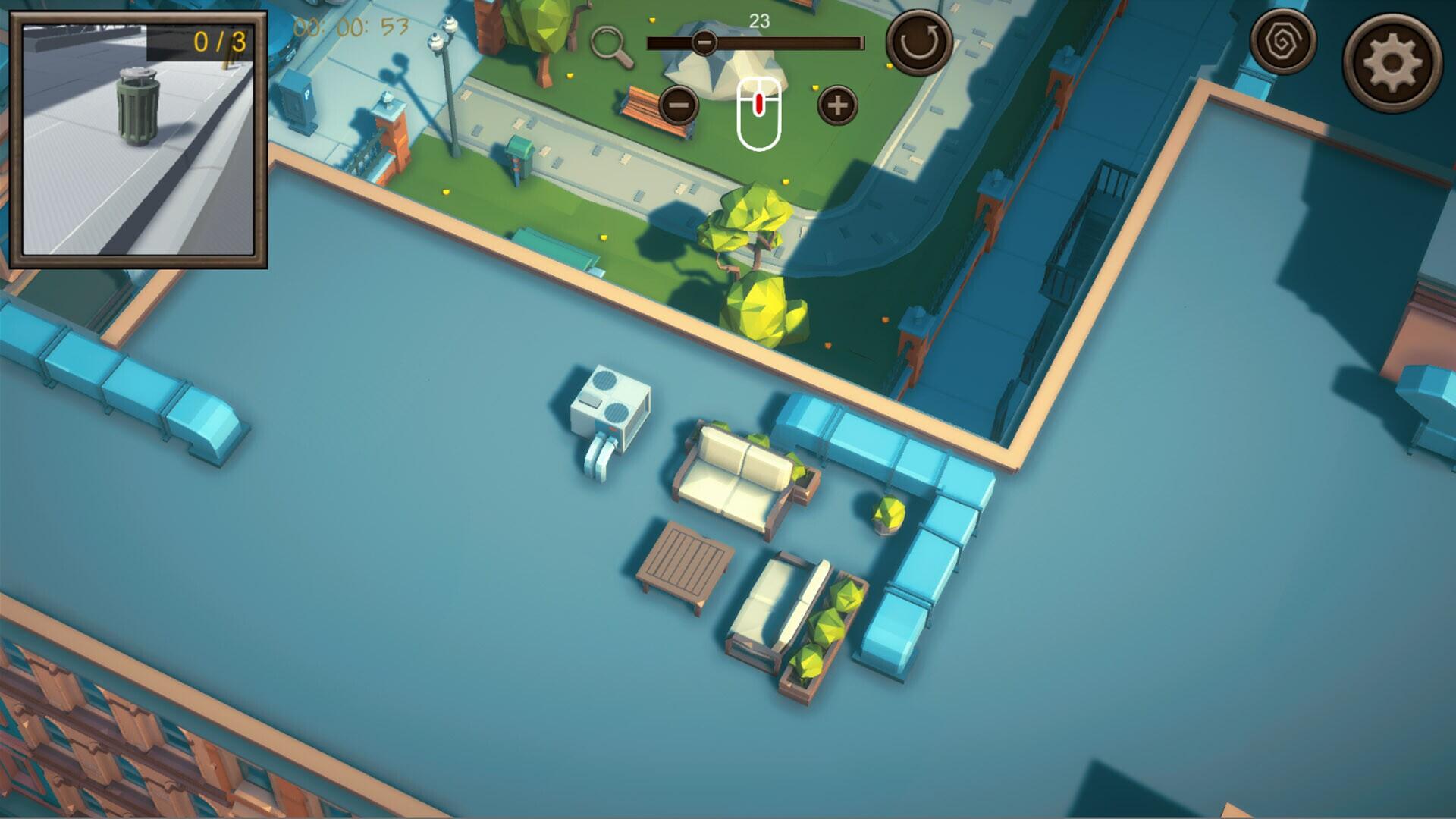 Portada de Hidden City Top-Down 3D
