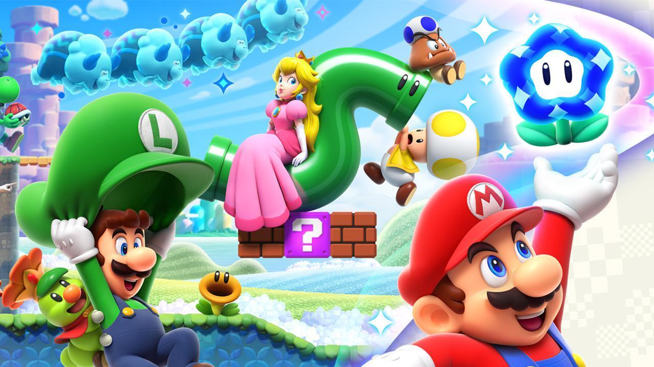 Portada de Super Mario Bros. Wonder