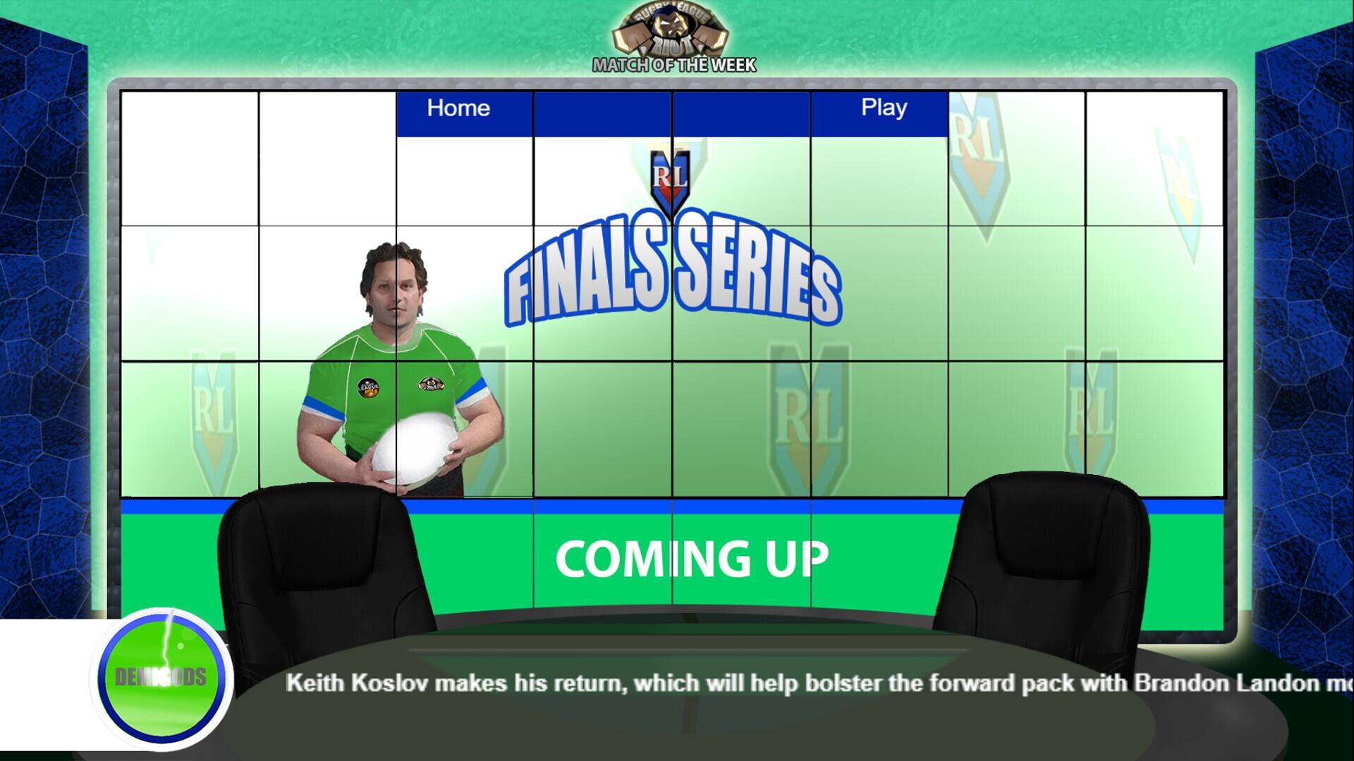 Portada de Rugby League Riot