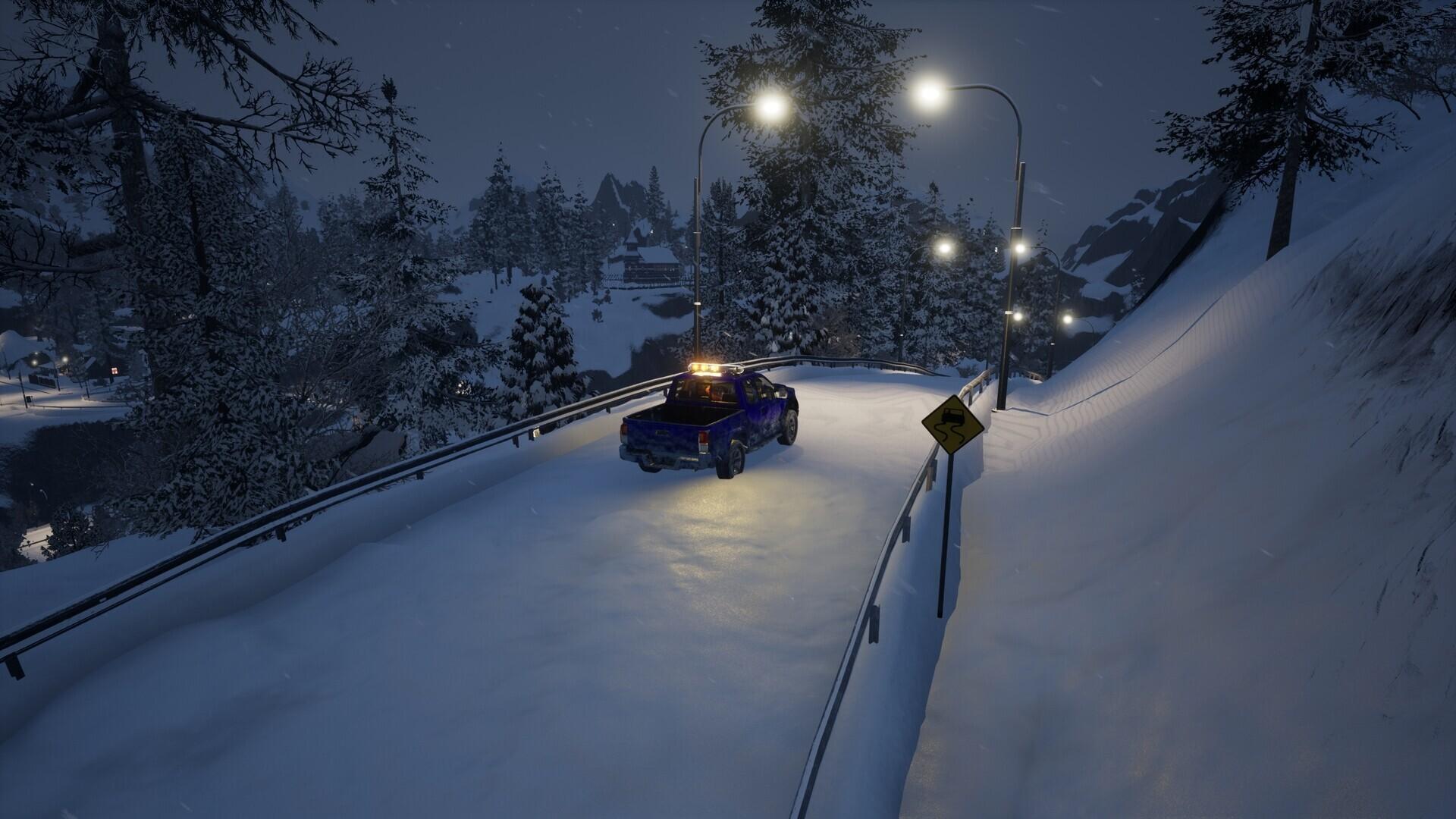 Portada de Snow Plowing Simulator - First Snow