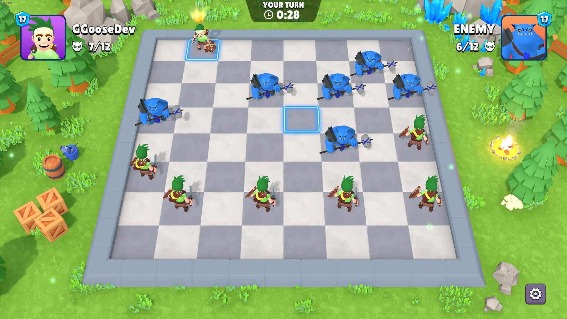 Portada de Checkers RPG: Online Battles
