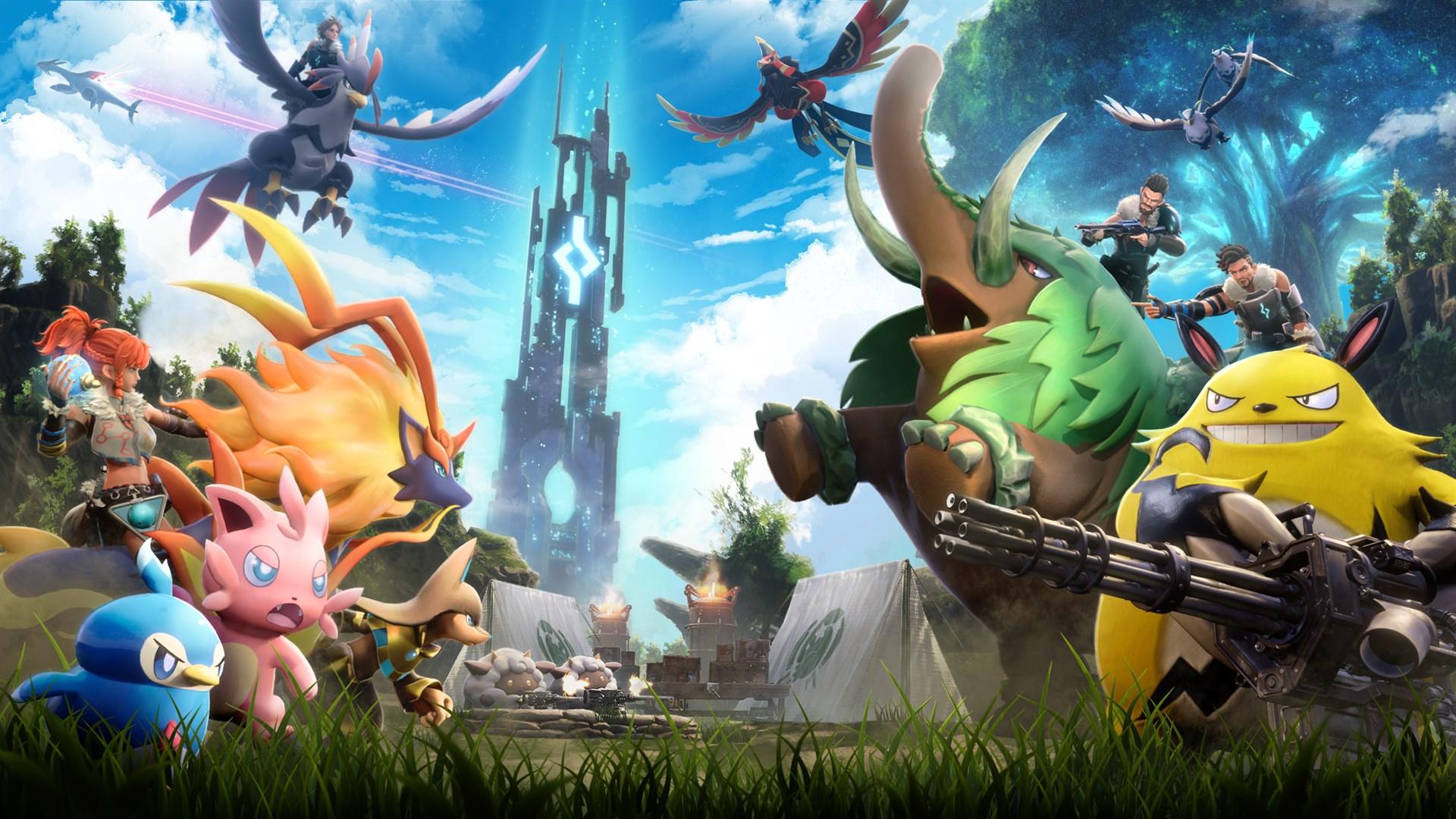 Portada de Palworld