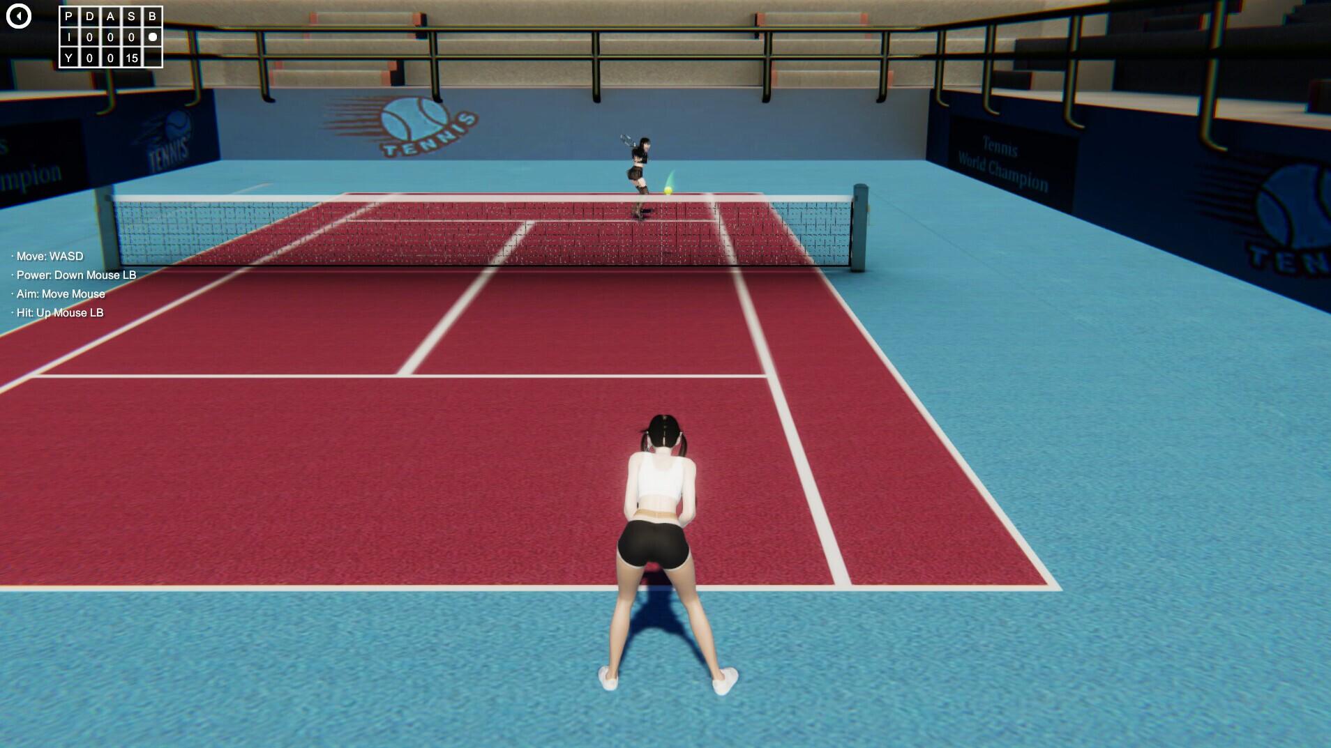 Portada de Tennis Girl