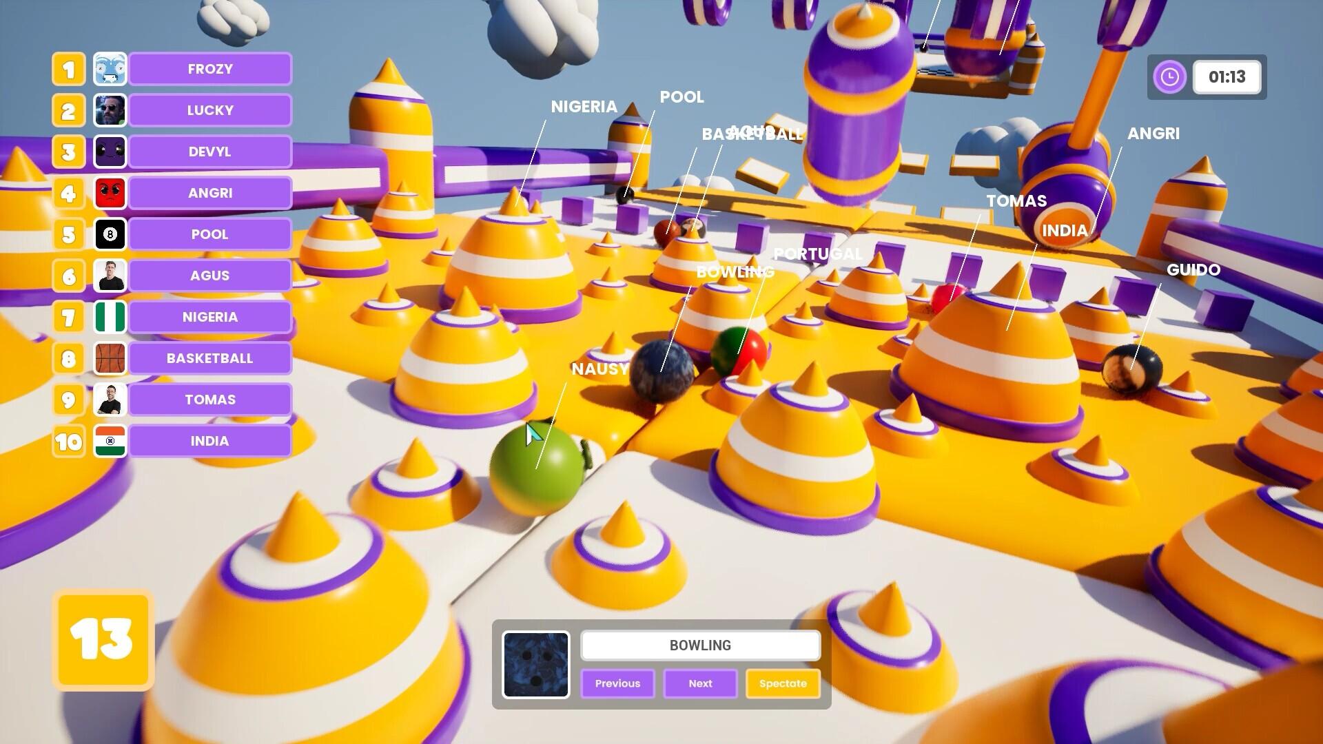 Portada de BUMPER BALLS