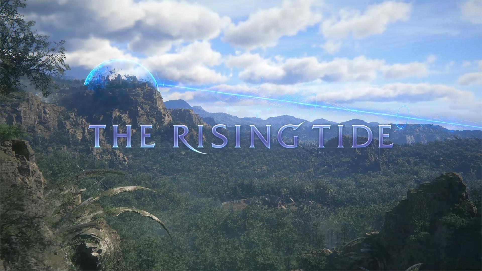 Portada de Final Fantasy XVI: The Resing Tide