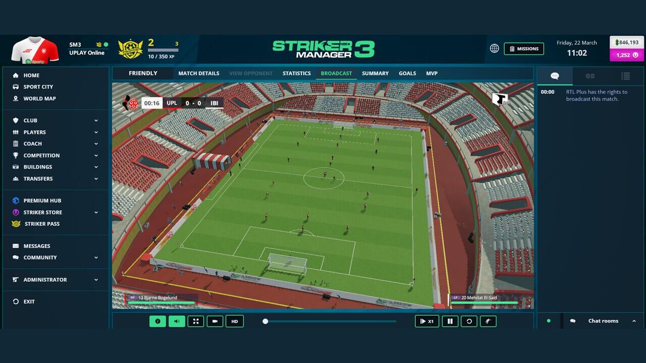 Portada de Striker Manager 3