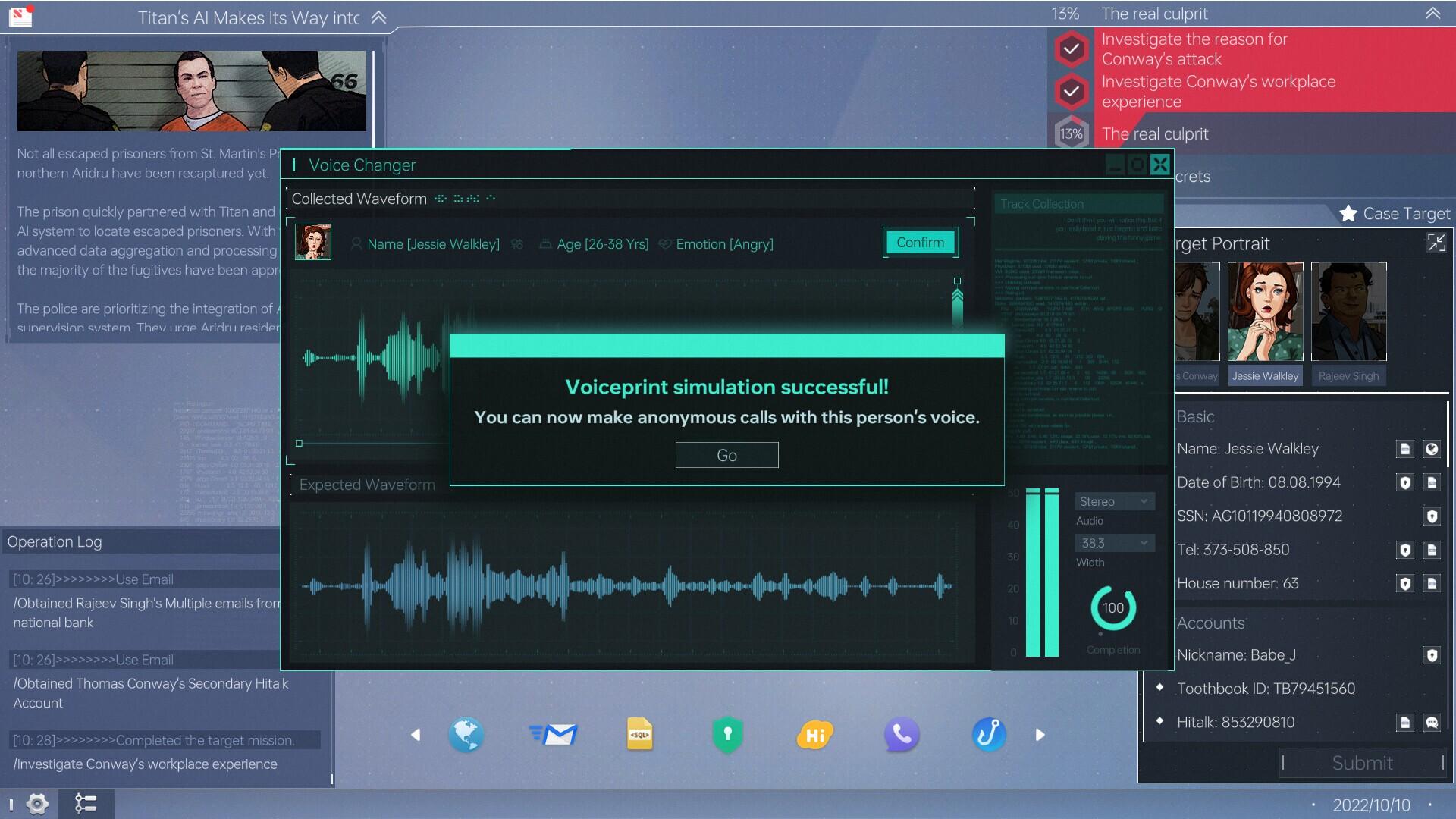 Portada de Cyber Manhunt 2: New World