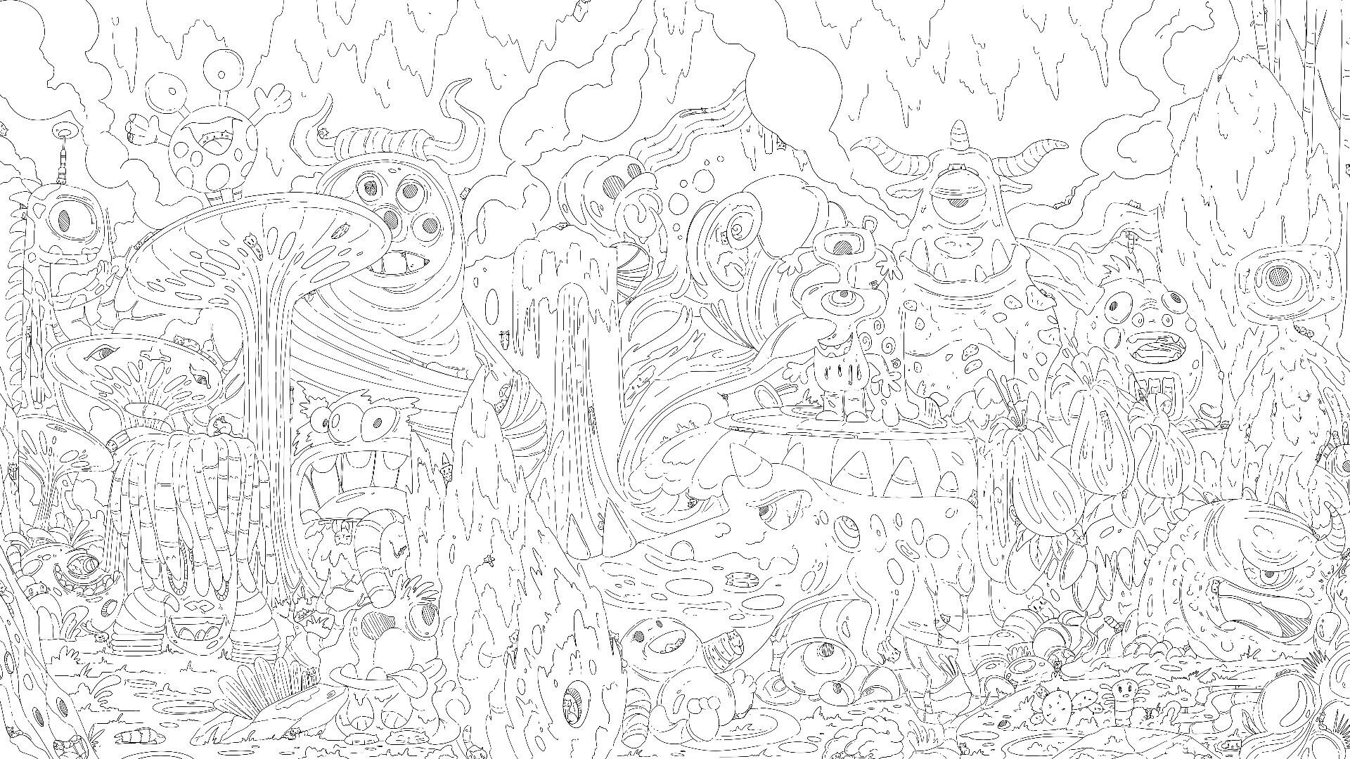 Portada de 100 Aliens Cats
