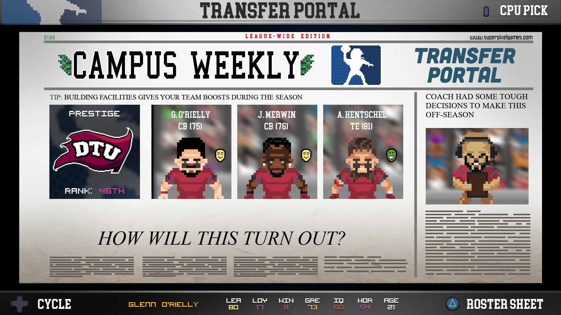 Portada de College Bowl